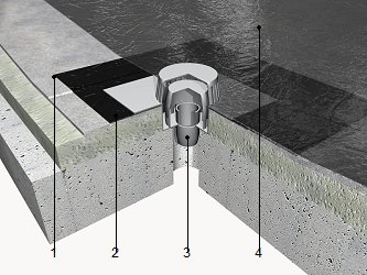 Precio en Guatemala de Ud de Encuentro de cubierta con sumidero.  Impermeabilización con mantos prefabricados asfálticos. Generador de  precios de la construcción. CYPE Ingenieros, S.A.