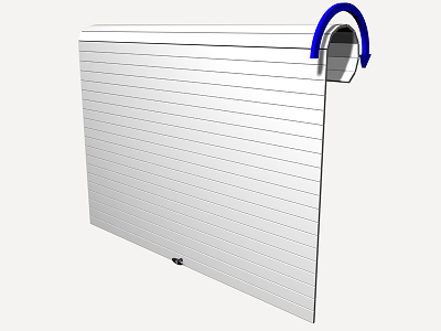 Precio en Guatemala de Ud de Puerta enrollable para garaje, de aluminio